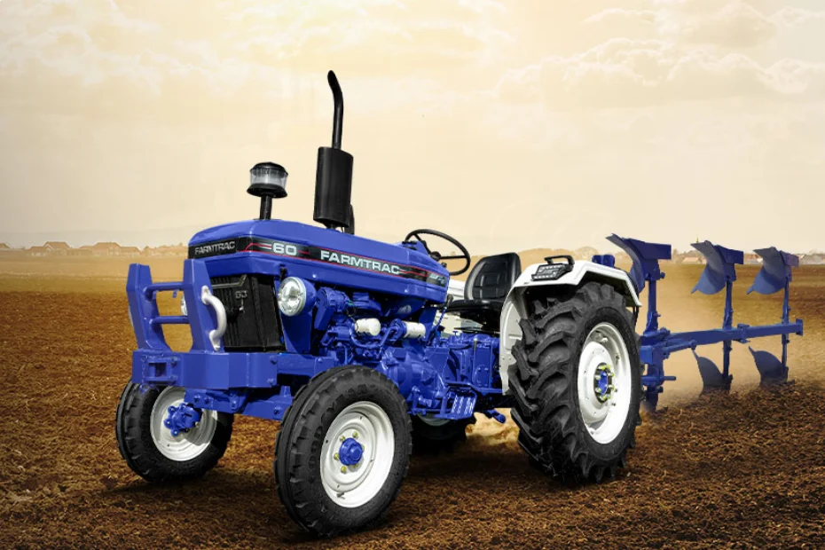 Farmtrac 60 Classic 50HP Left Front Three Quarter