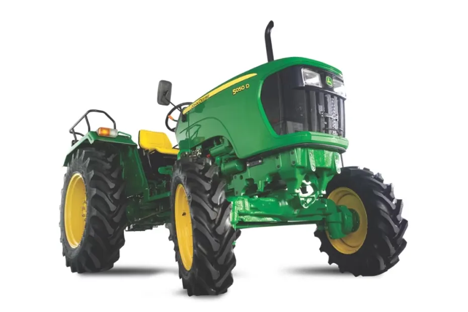 John Deere 5050D 4WD Right Front Three Quarter