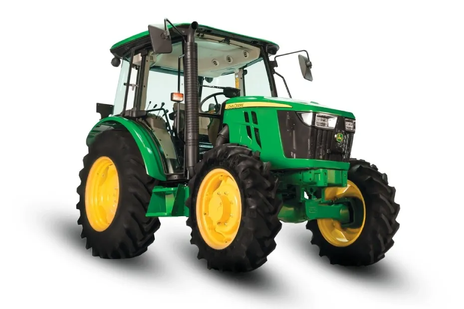 John Deere 5075E AC Cab Front Right Side