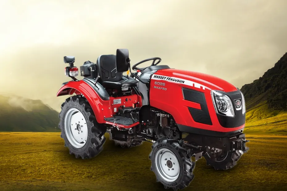 Massey Ferguson 6026 MaxPro Narrow Track Front Right Side Massey Ferguson 6026 MaxPro Narrow Track Front Right Side