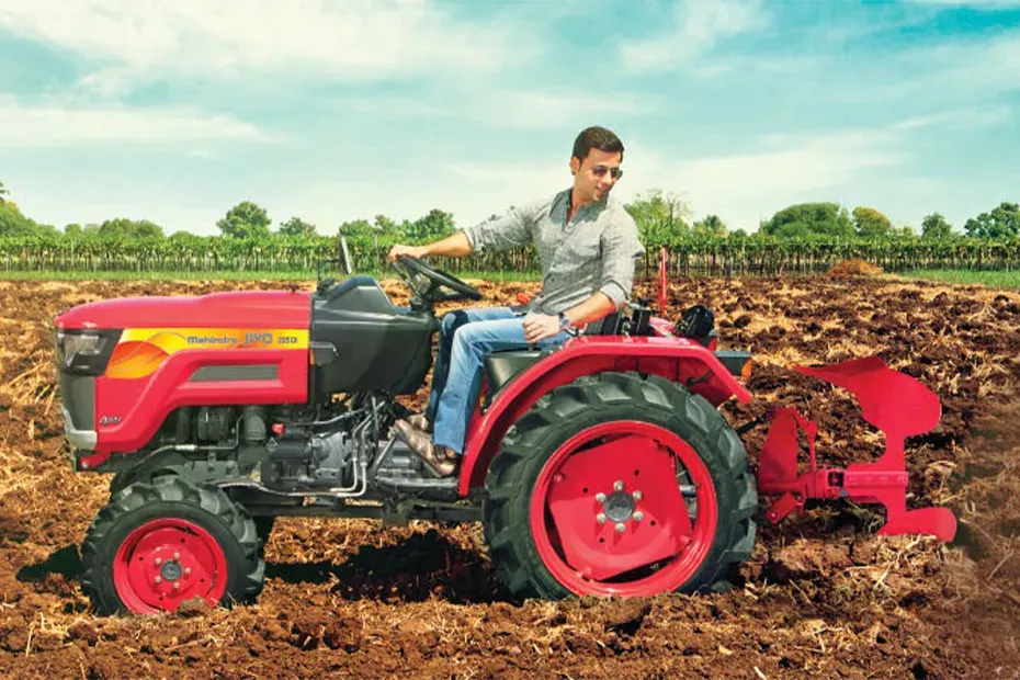 Mahindra Jivo 225 DI 4WD Left Side
