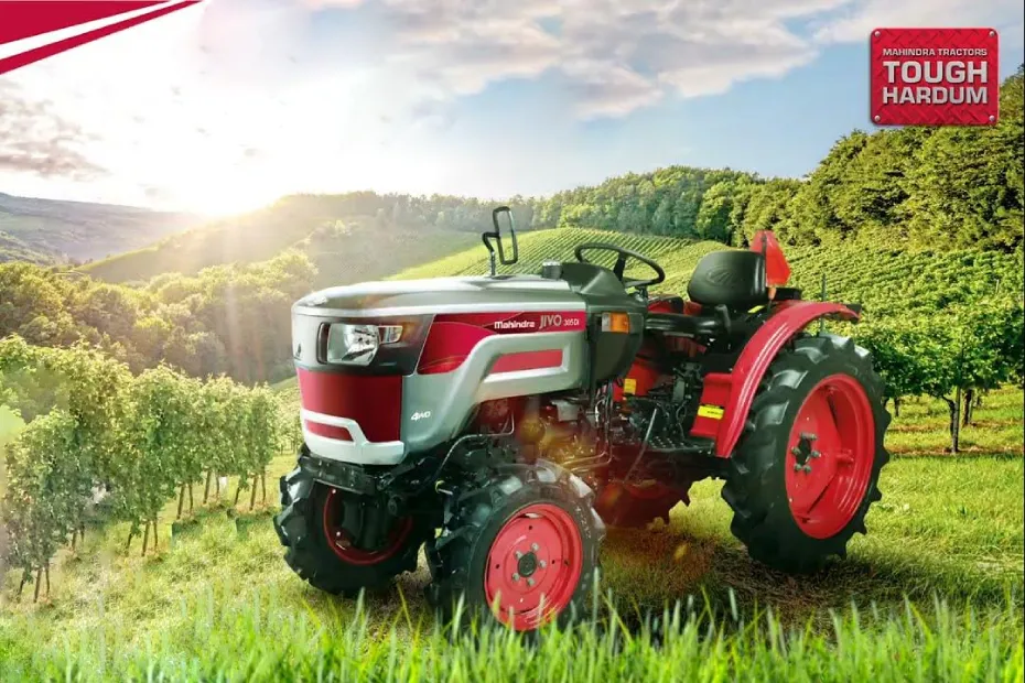 Mahindra Jivo 305 DI 4WD Vineyard Front Left Side