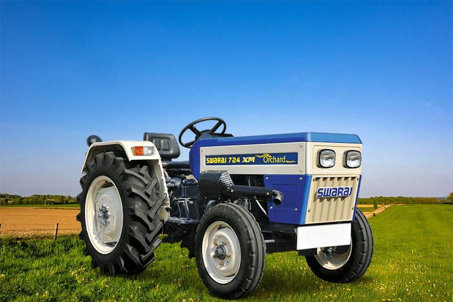 Swaraj 724 XM ORCHARD Front Right Side