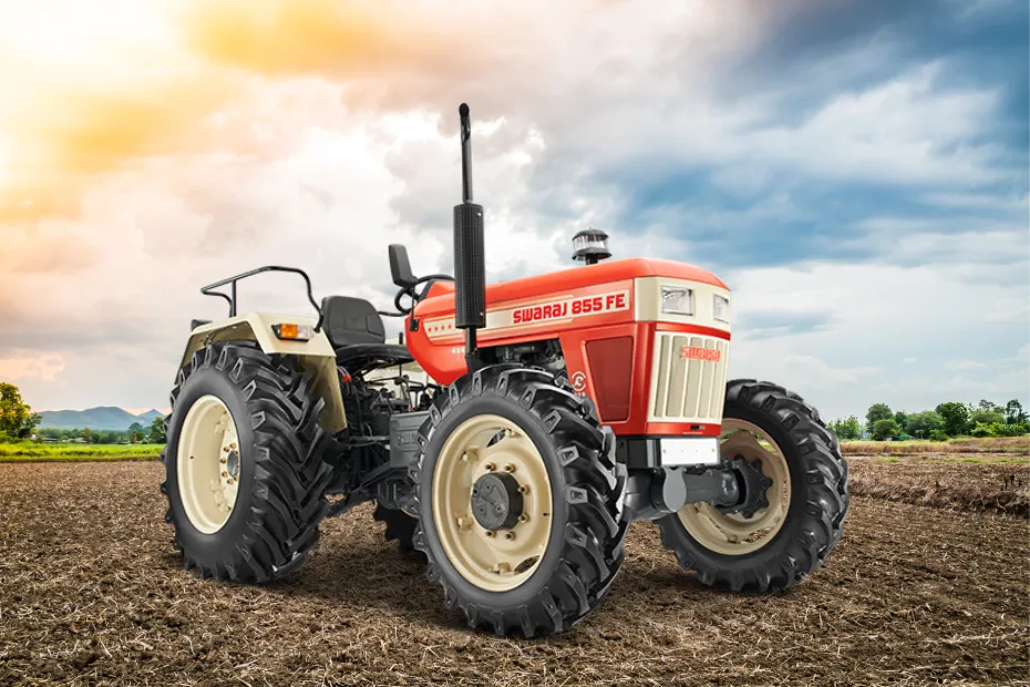 Swaraj 855 FE 4WD Front Right Side